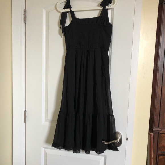 Abercrombie and Fitch Black tie dress. - Picture 5 of 8